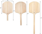 New Star Foodservice 1029970 Restaurant-Grade Wooden Pizza Peel, 16" L x 14" W Plate, with 12" L Wooden Handle, 30" Overall Length