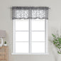 Furman Charcoal Gray Sheer Curtains Valances by OWENIE