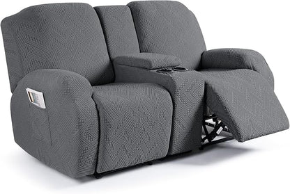 Ruaozz Loveseat Recliner Covers by RuaozzFurnitureCovers
