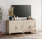 WAMPAT Farmhouse TV Stand for 75 inch TV by WAMPAT