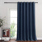NICETOWN Blackout Navy Blue Curtain 102 inches Long, Grommet Thermal Insulated by NICETOWN