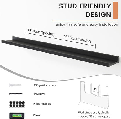 FLYJOE Floating Picture Ledge Shelves - Image 5