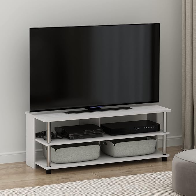 Furinno Sully 3-Tier Stand for TV up to 48 Inch - Image 2