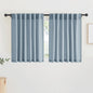 RYB HOME Linen Semi Sheer Kitchen Curtains Over Sink 36 inches Length | Light by RYBHOME