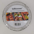 Versatile Round 304 Stainless Steel Cooling Rack Baking,Heat Resistant Rust Proof Sturdy Durable Dia 10.4"