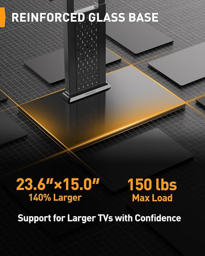 Perlegear Universal Swivel TV Stand - Image 9