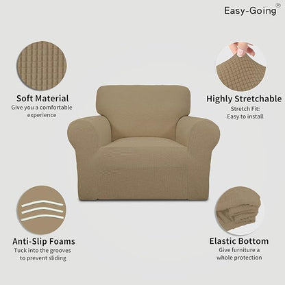 Easy-Going Stretch Oversized Chair Slipcover - Image 3