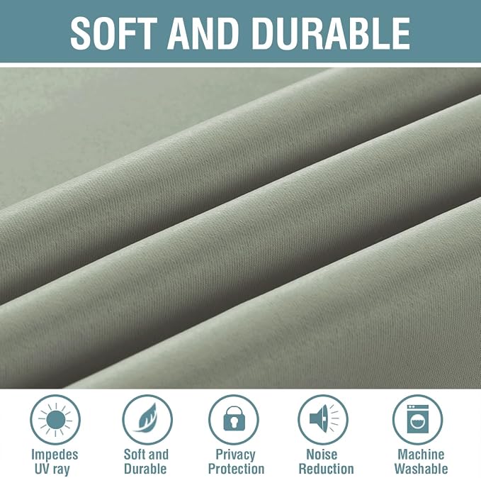 H.VERSAILTEX Window Treatment Curtains/Drapes Blackout - Image 4