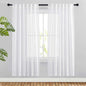 NICETOWN Country Linen Sheer Curtains 72 inches Long by NICETOWN