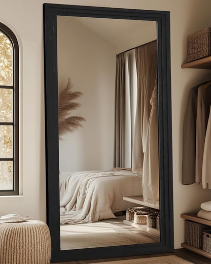 Full Length Mirror, Oversized Stand Up Mirrors Large Wall Mirrors, Wall Mounted - Image 2