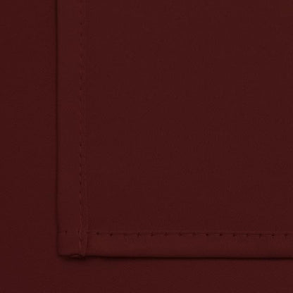 Yakamok Room Darkening Curtains 62x84 inch Length Burgundy Red-Living Room | 2 - Image 6