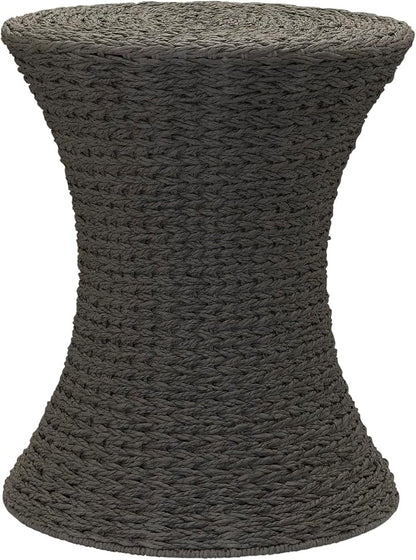 Household Essentials Hourglass Paper Rope Side Table by HouseholdEssentials