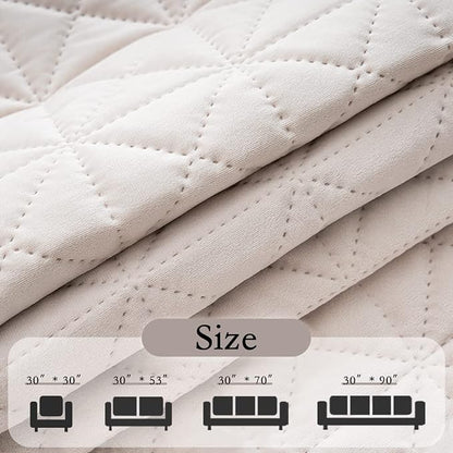 Ameritex Sofa Cover Waterproof for Seats Couch Cover for Dogs Pet Couch Cover - Image 5