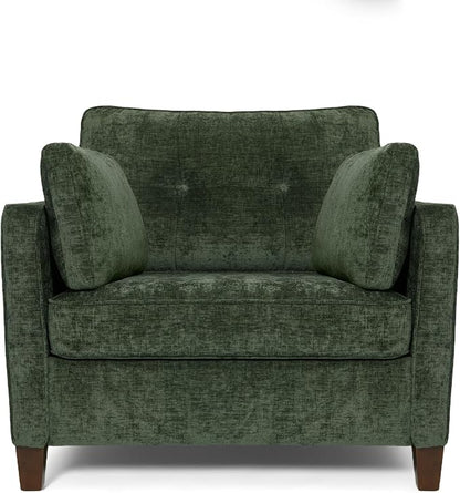 Luxury Oversized Accent Chair, 40.9" Upholstered Comfy Piping Single Armchairs - Image 9