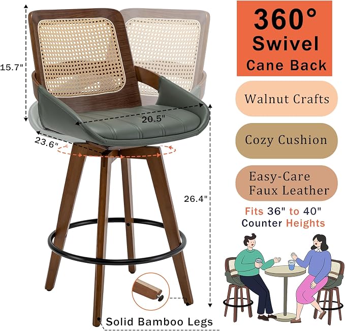 Counter Stools Set of 3 - Image 2