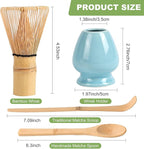 Matcha Whisk Set，Matcha Bamboo Whisk, Matcha Whisk Holder,Matcha Whisk And Stand,Tea Scoop