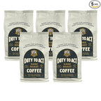 Duty to Act Dark Roast Whole Coffee Beans, 2 lbs (Pack of 5)