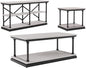 24/7 Shop at Home Ambridge Transitional Multi-Storage Wood 3-Piece Coffee Table by 247SHOPATHOME