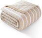 Snuggle Sac Ultra Soft Beige Throw Blanket by SnuggleSac