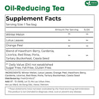 FRESHDRINKUS, 15 Packs of Oil Reducing Tea, Oil Cleansing for Liver, 10 Herbal Ingredients, Traditional Recipe Tea for Liver, 100% Natural, Easy Brewing, Steep Repeatedly (15 Packs)