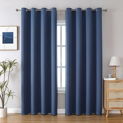 ChrisDowa Blackout Curtains for Bedroom and Living Room 120 Inches Long | 2 by ChrisDowa