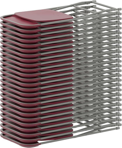 Hercules Series Plastic Folding Chair Red - Image 16