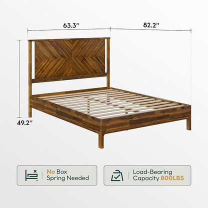 Bme Vivian 14 Inch Queen Size Bed Frame - Image 2