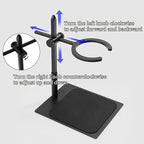 AUNMAS Adjustable Aluminum Alloy Pour Over Coffee Stand Dripper Station, Easy To Operate, Portable for Home and Office Use