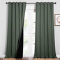 NICETOWN Full Shading Curtains for Windows, Super Heavy-Duty Black Lined by NICETOWN