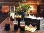 GRADY’S COLD BREW, French Vanilla, 100% Arabica Ground Coffee & Chicory Pouches, 12 Bundles of 4 Easy-to-Brew Bean Bags, Makes 144 drinks