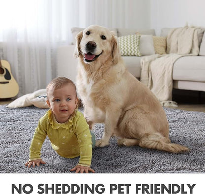 9x12 Ft Extra Large Shag Rugs for Living Room, Ultra Soft Fluffy Furry Area - Image 6