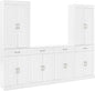 Crosley Furniture Stanton 3-Piece Traditional Sideboard Buffet Cabinet and by CrosleyFurniture