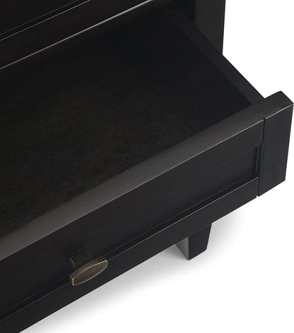 SIMPLIHOME Warm Shaker Bedside Table - Image 8