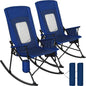 Romswi 2 Pack Rocking Camping Chair by Romswi