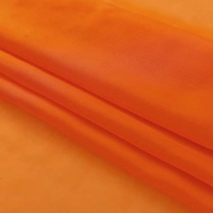 SpaceDresser Orange Sheer Curtains 4 Panels Rod Pocket Semi-Sheer Curtain 90 - Image 6