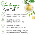 FreshDrinkUS, Premium 30 Tulsi Green Tea Bags, 100% Natural, Blend of Tulsi Holy Basil Leaves, and Green Tea Leaves. Made with Natural Material Tea Bags. No Sugar, Vegan.