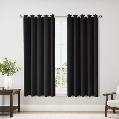 ChrisDowa Blackout Curtains for Bedroom and Living Room 70 Inches Wide | 2 by ChrisDowa