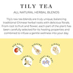 Tily Tea Morning Shine Breakfast Tea - Natural Herbal Tea for Focus and Energy - Ginger and Gingseng - Caffeine Free - 10 Plastic-Free Tea Bags