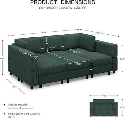 Belffin Modular Sectional Sofa - Image 2