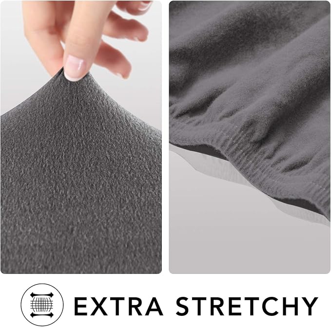 PureFit Stretc Recliner Chair Covers Fleece Soft Couch Covers - Image 4