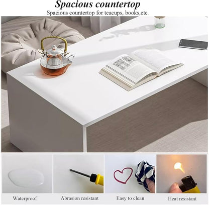 Wooden Japanese Floor Table, Small Coffee Table Tea Table, Low Table - Image 3