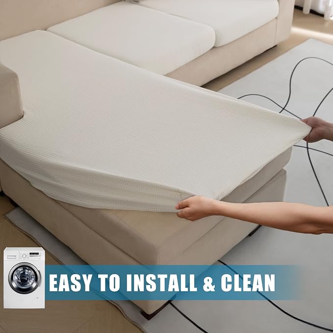 Water Repellent L Shaped Couch Covers - Image 7