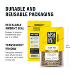 Tiesta Tea - Golden Milk, Loose Leaf, Sweet Turmeric Herbal Tea, Non-Caffeinated Herbal Blend, Makes Hot or Iced Up to 20-25 Cups, 3oz Resealable Pouch