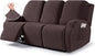 VANSOFY Recliner Cover, 3-Pieces Stretch Reclining Couch Covers by VANSOFYFURNITURECOVERS