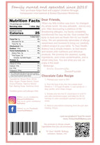 To Your Health Bakery Gluten Free (GF) Chocolate Cake Mix- Organic, Non-GMO, Top 8 Allergen Free