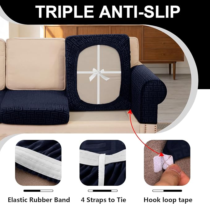 UNBBRRL Stretch Couch Cushion Cover - Image 3