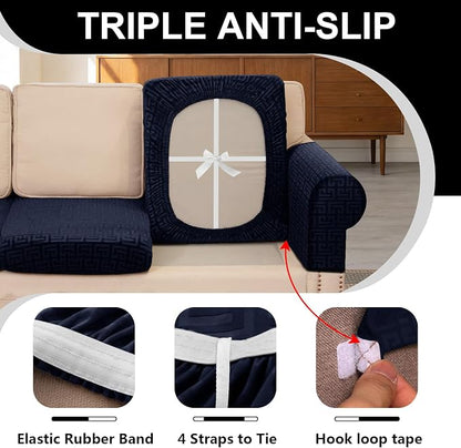 UNBBRRL Stretch Couch Cushion Cover - Image 3