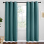 NICETOWN Sea Teal Blackout Curtains 78 inches Length by NICETOWN