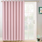 Yakamok Pink Room Darkening Curtains 84 inch Sliding Door Drapes | 1 Extra-wide by Yakamok