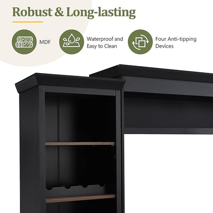 Merax Minimalist Entertainment Wall Unit Set - Image 6
